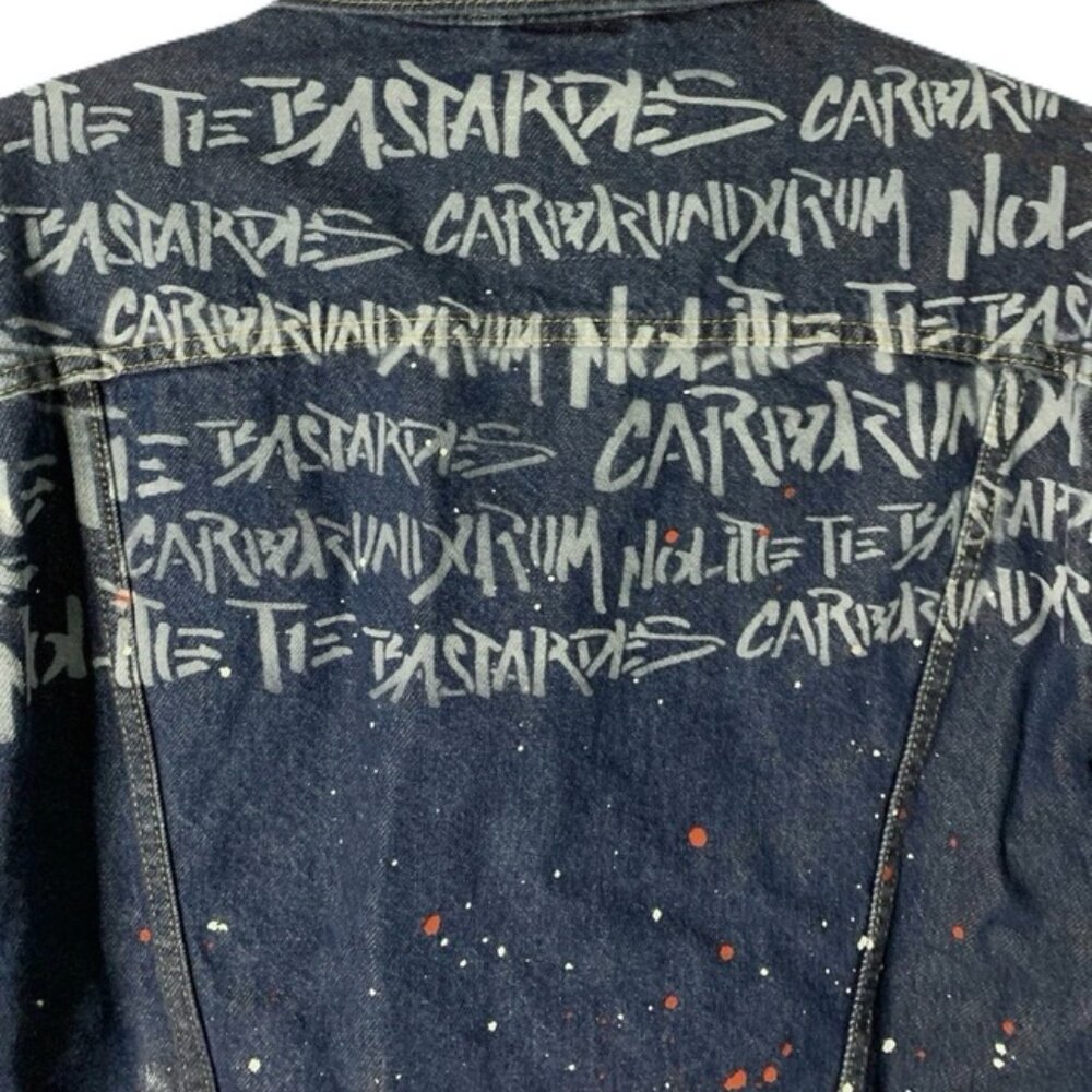 NWT Limited Edition Levi’s X Handmaid’s Tale Small Ex-Boyfriend Trucker Jacket - Picture 13 of 13